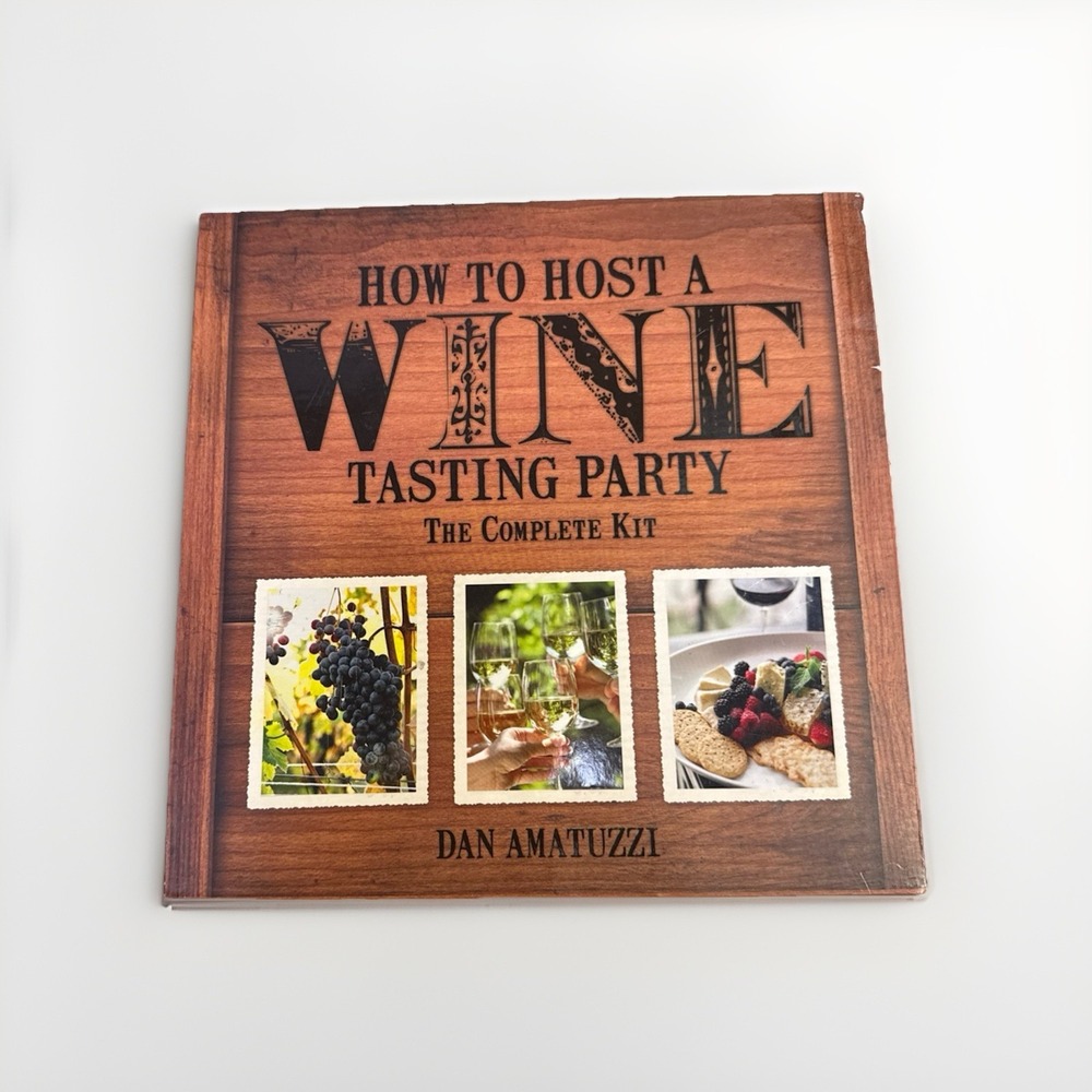 How To Host A Wine tasting Party the Complete Kit for your home Brand New in Box
